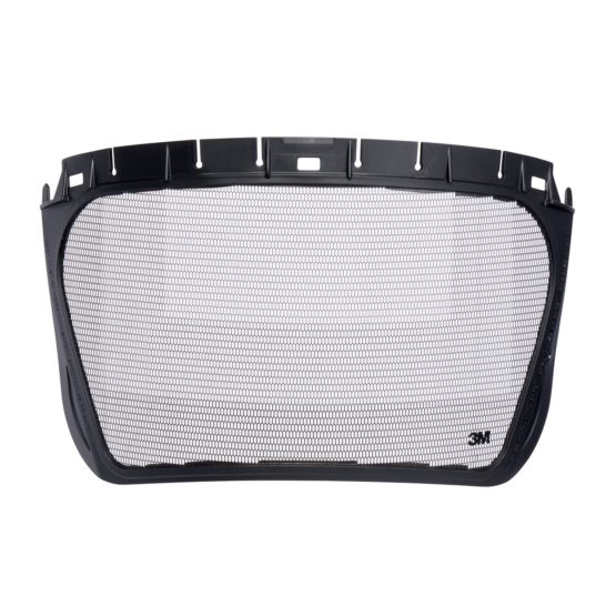 3M Mesh Visor, Etched Stainless Steel, Black, 5J-1 - Image 2