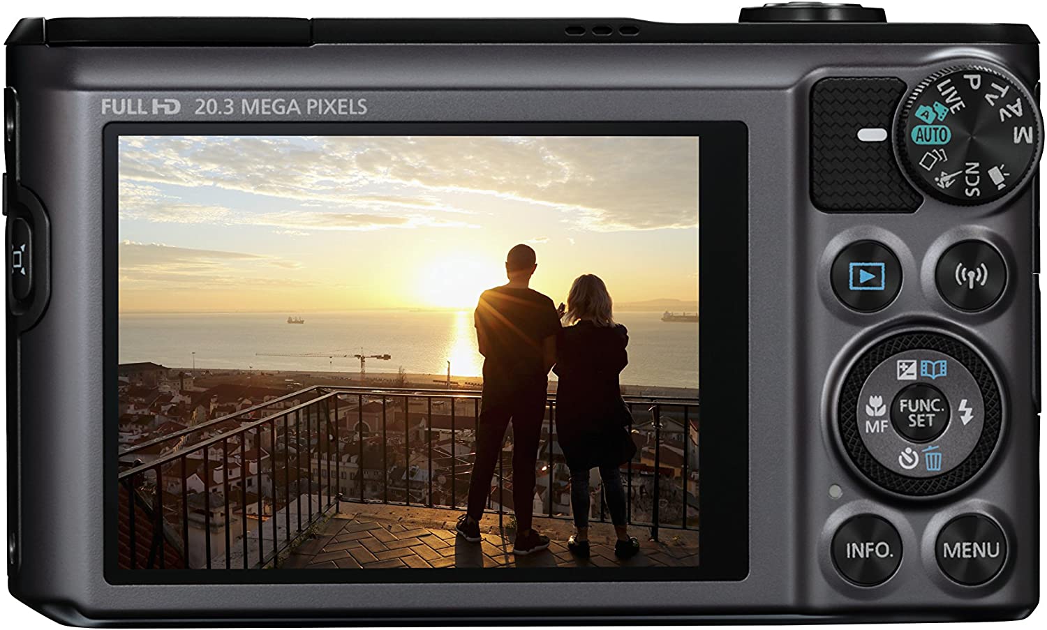 Canon PowerShot SX720 HS Digital Camera - Black (20.3 MP) - Image 2