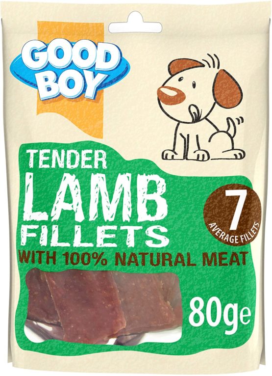 Good Boy - Tender Lamb Fillets - Dog Treats - Made with Natural Lamb Meat - 80 g ℮ - Low Fat Dog Treats - Case of 10 - Image 2