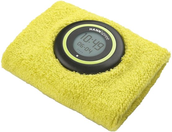 Hannspree Active24 Sport Wrist Band - Black/Green/Orange