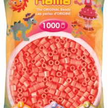 Hama 10.207-44 Pastel Red-1,000 Beads Bag, Multicolour