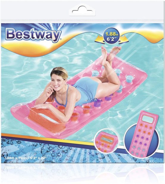 Bestway Fashion Lounge Air Mattress with Window 188 x 71 cm Assorted Colours - Image 3