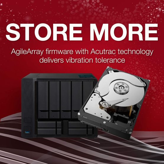 Seagate 8 TB IronWolf NAS 3.5 Inch Hard Drive ST8000VN004 (SATA 6 Gb/s/256 MB/7200 RPM) - Image 3