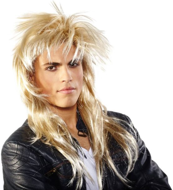 Folat 26770 Blonde. Wig Johnny Rocker, One Size - Image 2