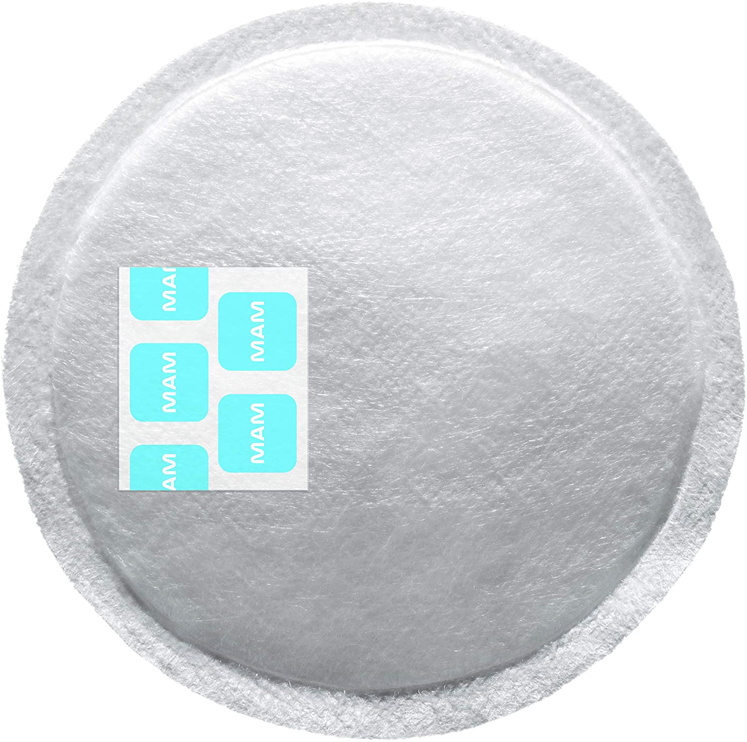 MAM Breast Pads with Fixing Strip, White, 30 Pack