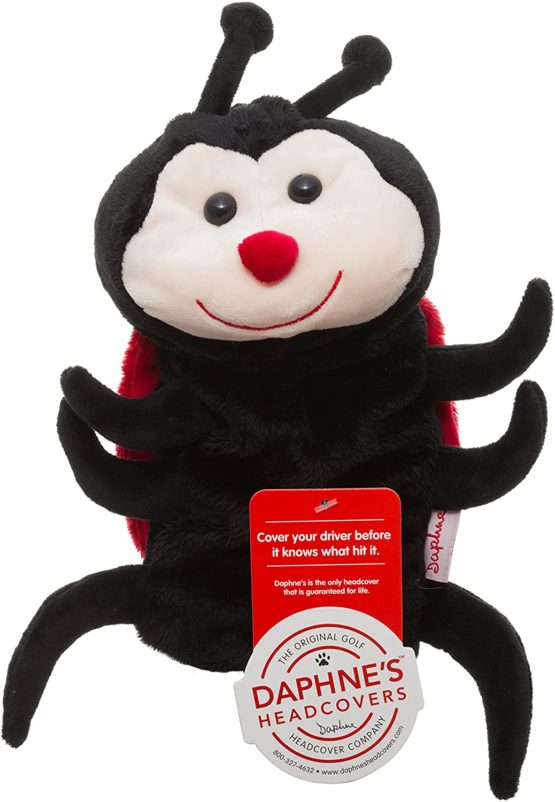Daphne's Unisex's Ladybug Novelty Hybrid Headcover, Black/Red
