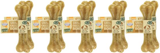 Good Boy - Small Rawhide Knuckle Bones - Dog Chews - Made From 100 Percent Natural Hide - Pack of 10 - Dog Treats Natural - Image 4