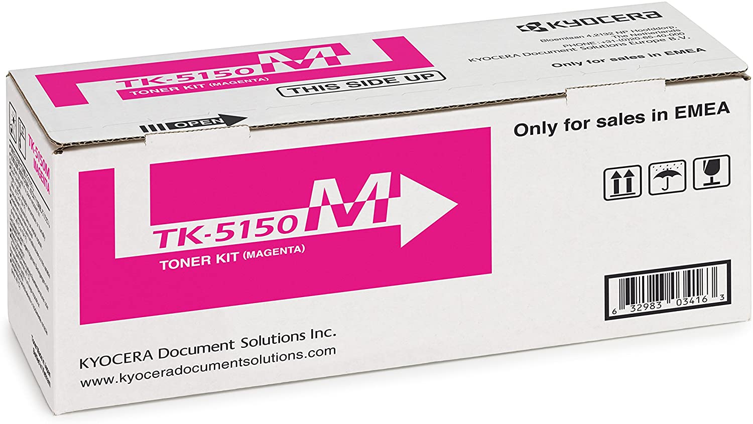 Kyocera TK-5150M Toner Magenta, 10.000 Pages, Original Premium Printer Cartridge 1T02NSBNL0 for ECOSYS M6035cidn, M6535cidn, P6035cdn - Image 2