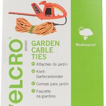 VELCRO Brand VEL-EC60252 ONE-WRAP Garden Ties, Green, 12mm x 38cm x 6