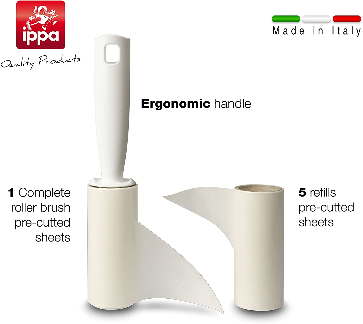 IPPA Adhesive Brush 5 MT, White, 30 Metres, 30 metri - Image 3