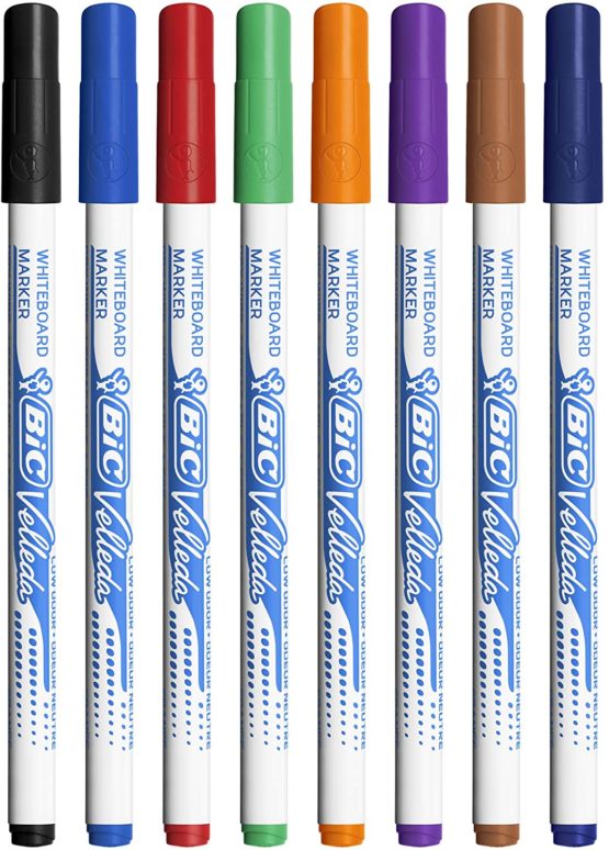 BIC Velleda 1721 Whiteboard Pens - Assorted Colours, Classpack of 72 - Image 2
