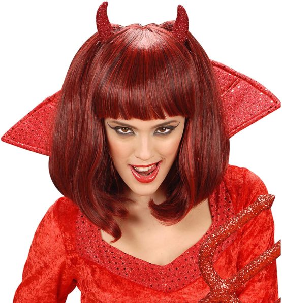 Devilicious Wig for Hair Accessory Fancy Dress - Image 3