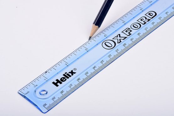 Helix Oxford 12 inch 30cm Shatter Resistant Ruler - Image 4