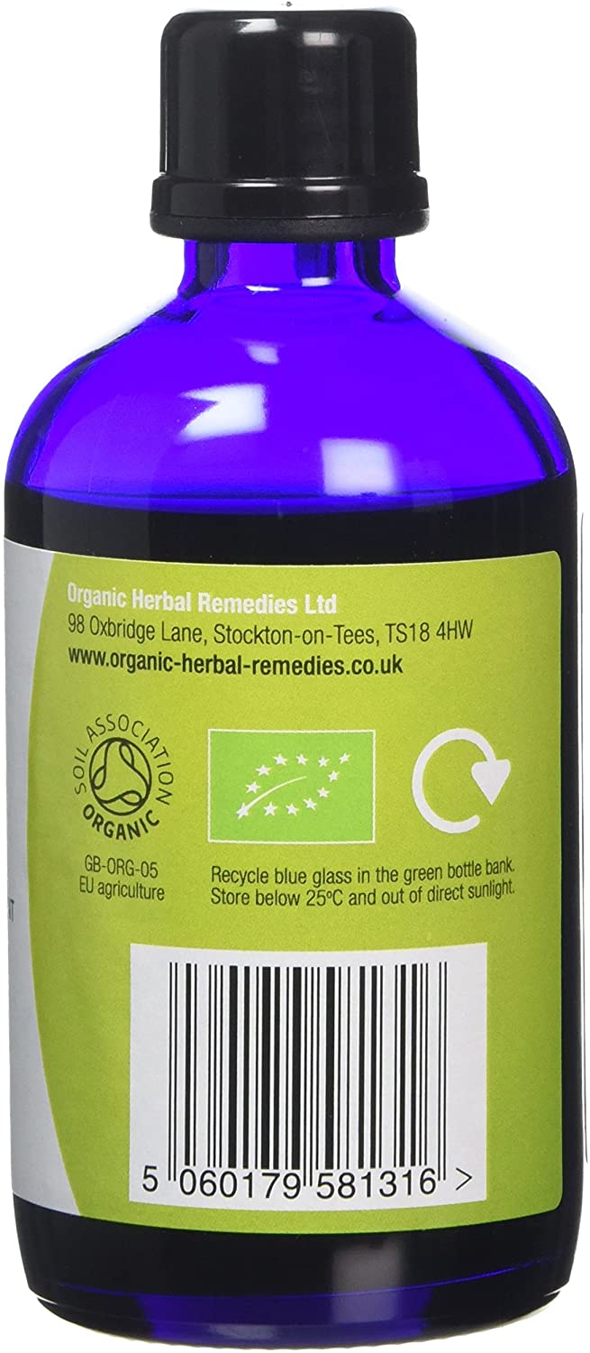 Organic Herbal Remedies 100 ml Yarrow Tincture, 100 ml (Pack of 1) - Image 2