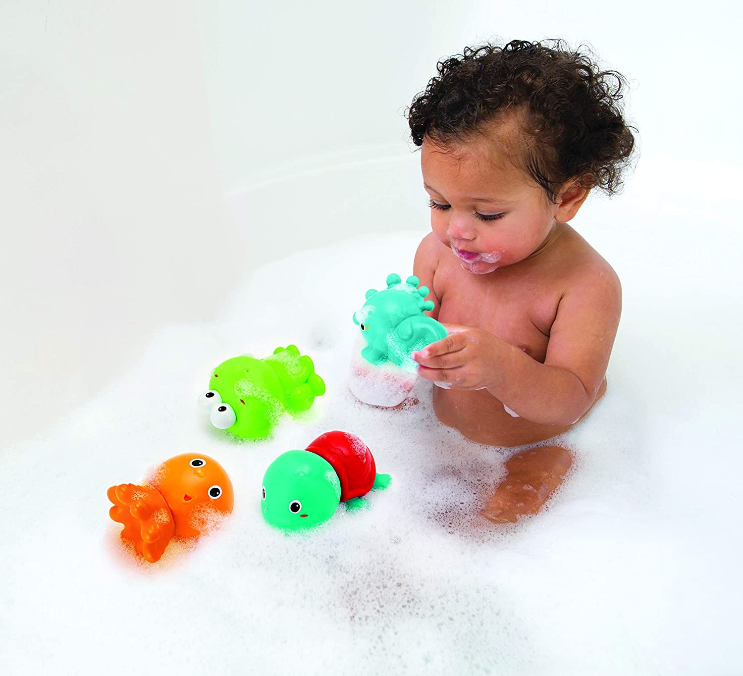 Infantino Sensory Plug & Play Plumber Robot Bath Time Set - Image 3