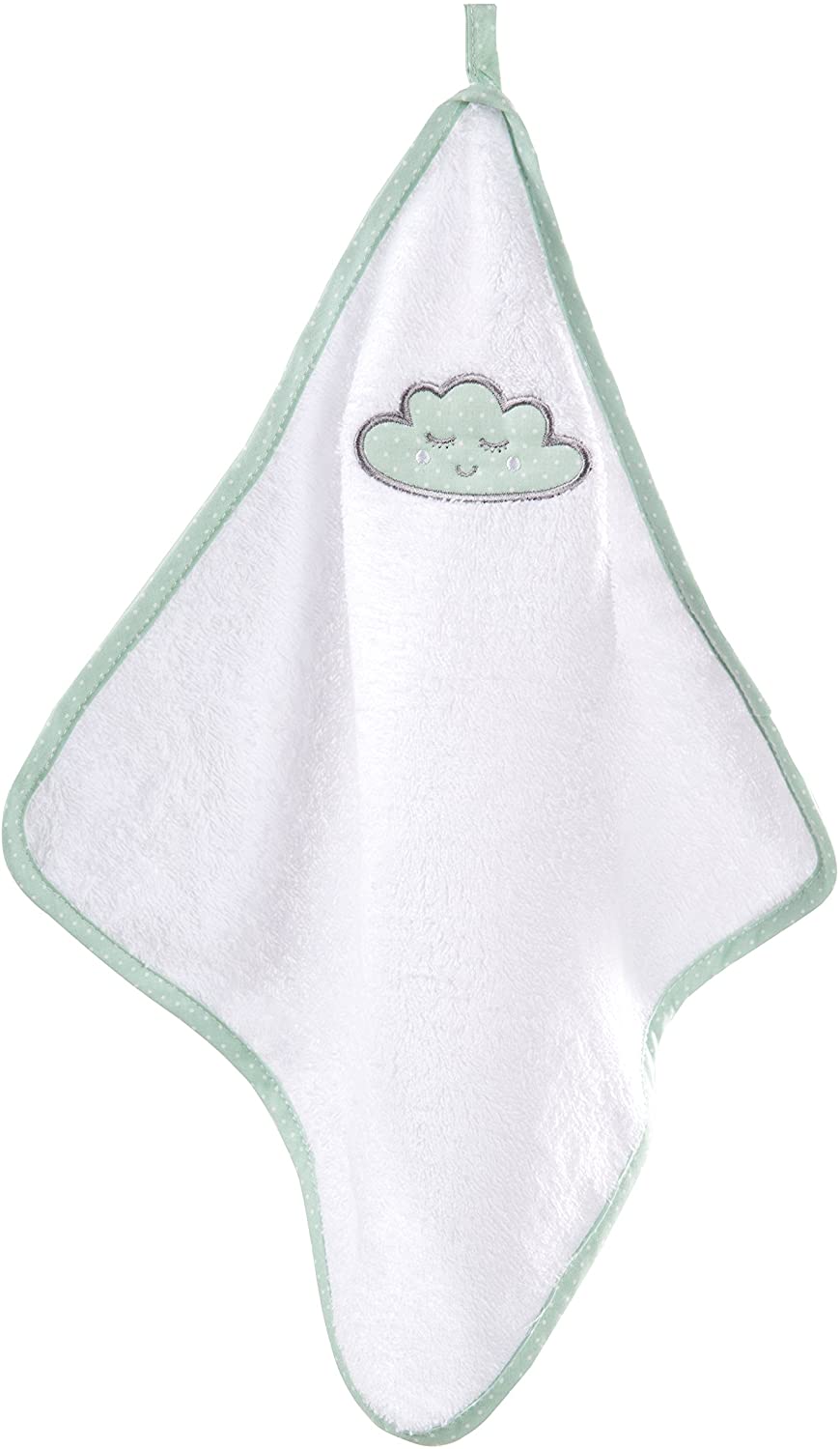 Roba Happy Cloud [Set of 3 Pieces Wash Cloth Bath Towel Set 306102P199 Care and White, 3 Unita (1er Pack) - Image 4