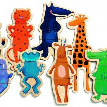 Djeco DJ03111 Wooden Magnetics, Mixed