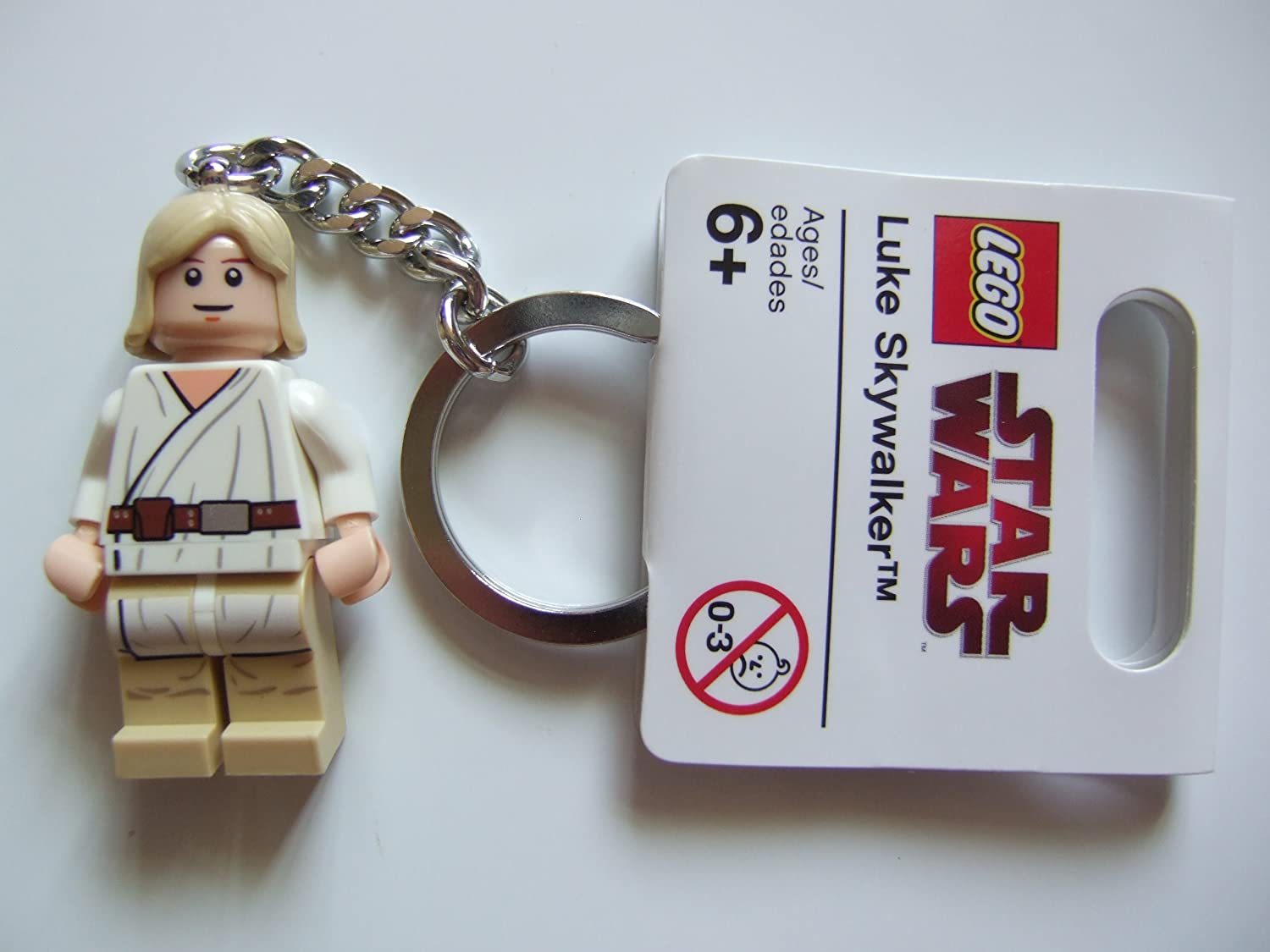Lego Star Wars Luke Skywalker Keychain, Multicoloured, 6x6x25mm