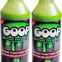 GOOP tyre sealant * 2 X 500ml Bottles * Made in UK