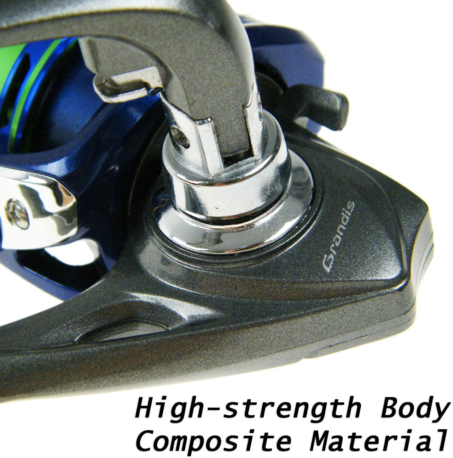 QualyQualy Fishing Reels Alumminum Mini Spinning Reel Fishing Reels Fishing Gear, Black - Image 4