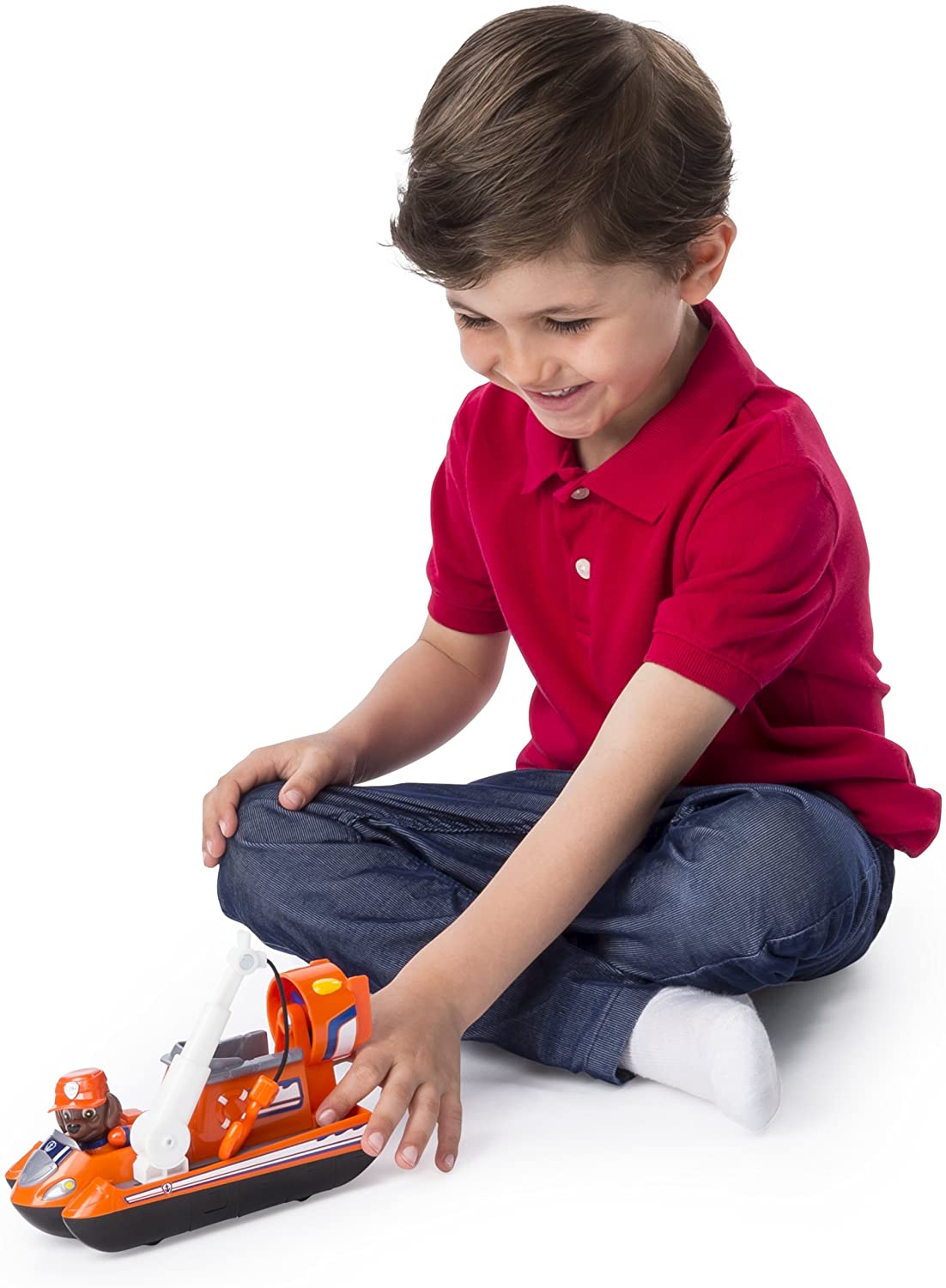 PAW Patrol Ultimate Rescue - Zuma’s Ultimate Rescue Hovercraft with Moving Propellers and Rescue Hook, for Ages 3 and Up - Image 4