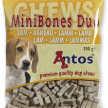 Antos Mini Bones Lamb Dog Treats, 200 g