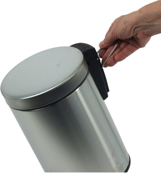 Kela Torre 18172 Cosmetics Bin 3 Litres Matte Stainless Steel - Image 4