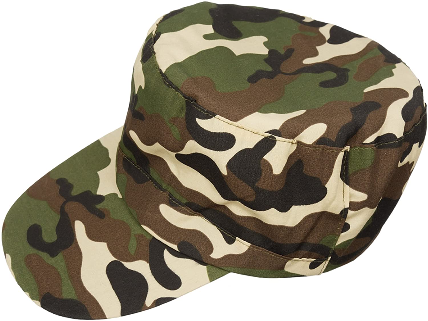 3pc Army Costume Accessories Women and Men, Army Fancy Dress Accessories Set including Camo Cap - Image 2