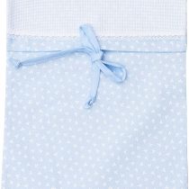 Filet - Newborn Baby Hospital and Travel Bag 100% Cotton with aida Cloth Insert to be Embroidered - Taupe