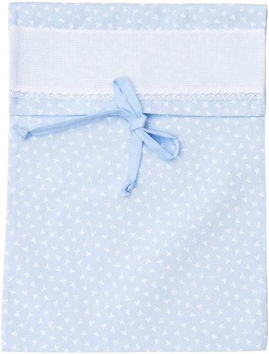 Filet - Newborn Baby Hospital and Travel Bag 100% Cotton with aida Cloth Insert to be Embroidered - Taupe