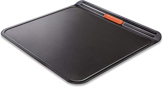 Le Creuset 94102115130000 Toughened Non-Stick Bakeware Cookie Tray, 38 cm, Black