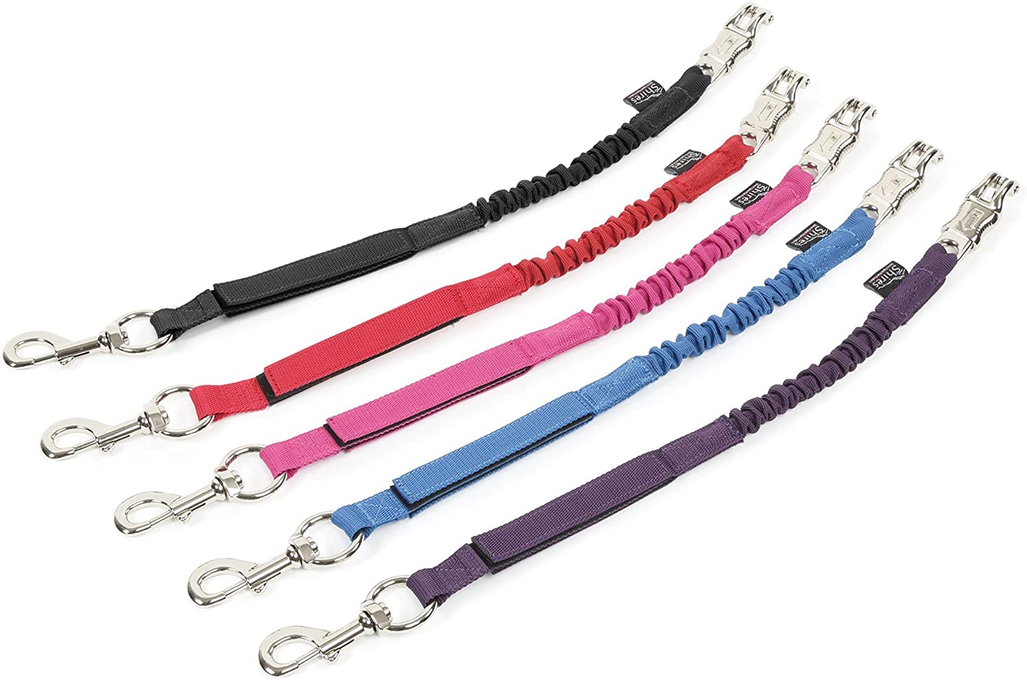 Shires Bungee Breakaway Trailer Tie-Blue One Size, Black