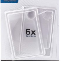 Carson WM-01 Credit Card Sized 2.5x Wallet Magnifier with 6x Spot Lens (Pack of 2)
