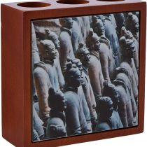 3dRose ph_225529_1 5-Inch"Terracotta Soldiers World Heritage Site" Tile Pen Holder