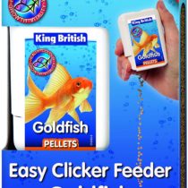 King British Goldfish Pellets Easy Clicker Feeder, 26 g