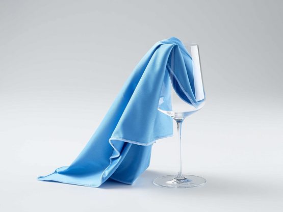 culiclean Microfibre Polishing Cloth for Glass Glasses High-Gloss Surfaces 40 x 60 centimetres, Premium, Pack of 1 Cloth, Blue-Blue - Image 4