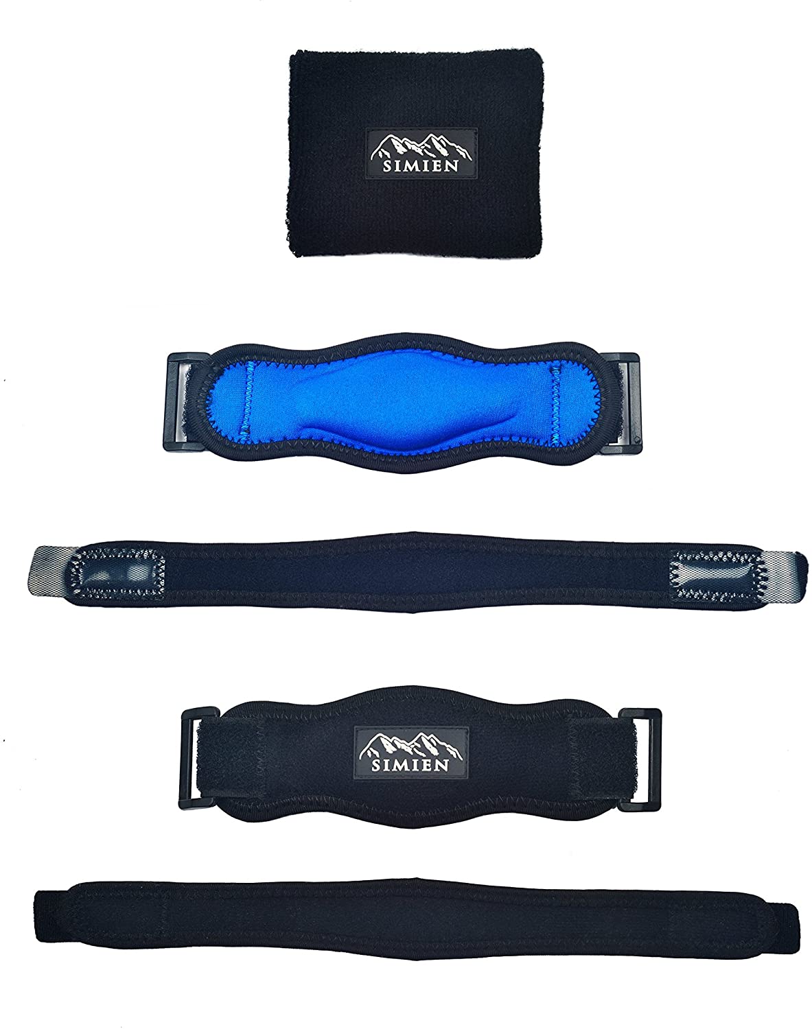 SIMIEN Tennis Elbow Brace (2Count), Tennis & Golfer’s Elbow Pain Relief with Compression Pad