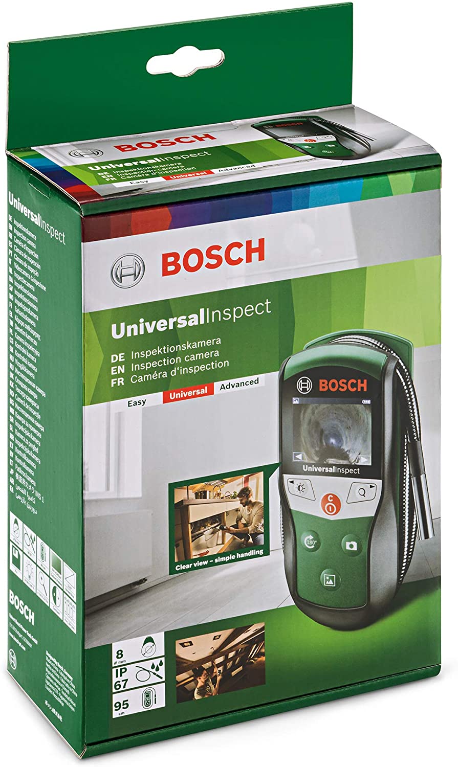 Bosch inspection camera UniversalInspect (diameter 8mm endoscope camera for color images with flexible 0.95m length and integrated memory function) - Image 2