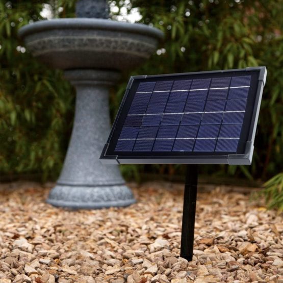 Blagdon 1052603 5W Liberty Feature High Power Solar Panel Accessory for All Features, Black