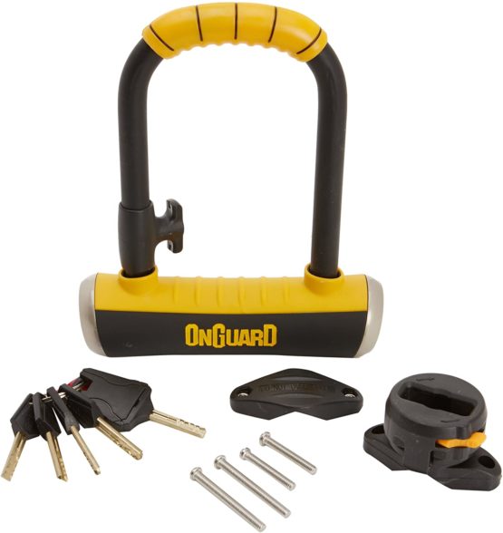 On-Guard Pitbull Mini Lock Shackle - Black, 90 x 140 x 14 mm - Image 2