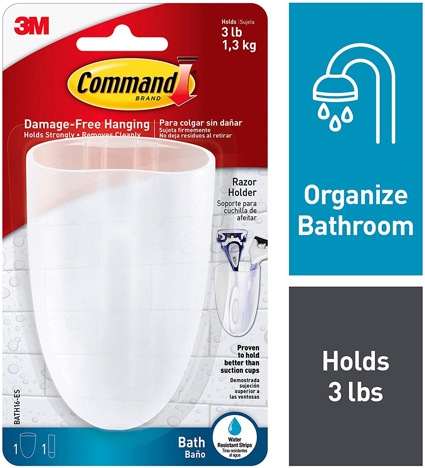 Command BATH16-ES Razor Holder