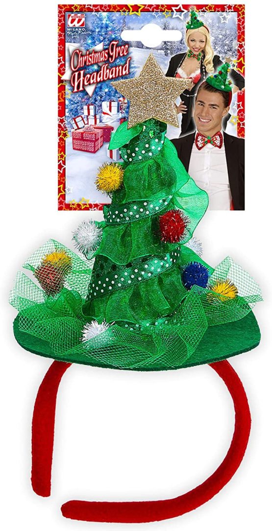Christmas Tree Headband Fancy Dress Accessory - Image 2
