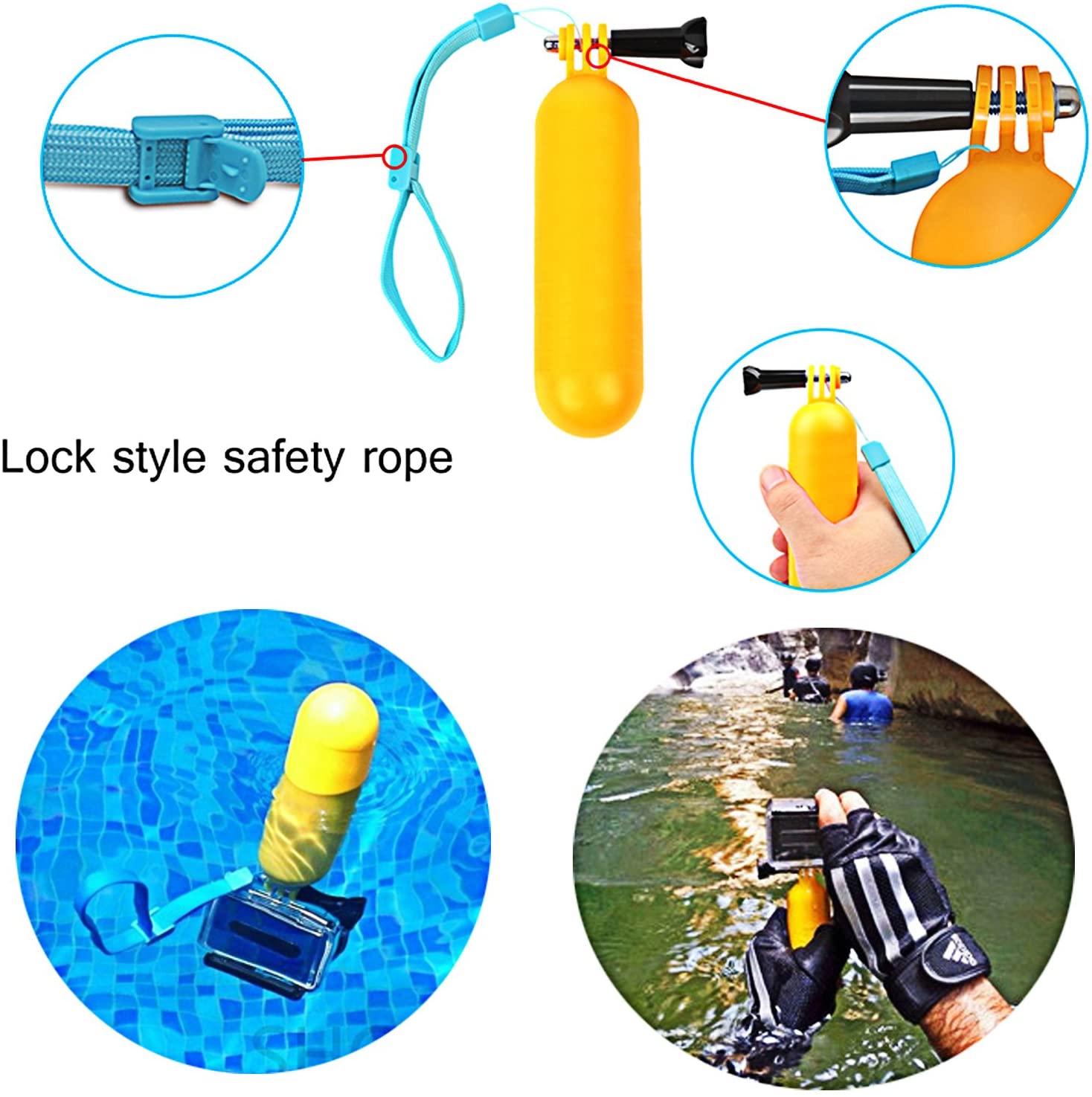 SHOOT Action Camera Accessories Kit for GoPro Hero 13/12/11/10/9/Hero 8 Hero 7 Hero (2018) 6/5/4 GoPro Hero Session SJCAM AKASO APEMAN Xiaomi Yi WiMiUS Sony Sports Camera - Image 4