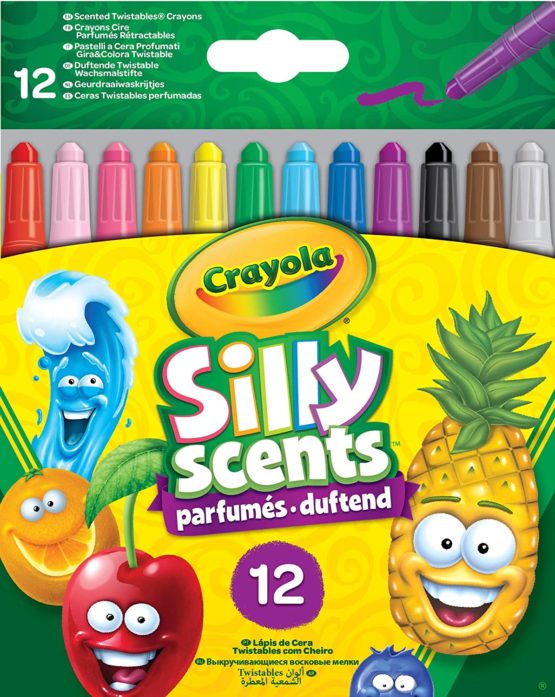CRAYOLA Scented Mini Twistable Crayon,multi,52-9712-E-000