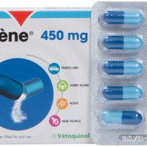 Zylkene Calming Supplement for Large Dogs (30 to 60kg) 450mg | Helps Ease Pet Anxiety in Stressful situations | Easily Administered | 20 Capsules