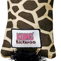 KONG - Kickeroo - Play Enticing Cat Toy, North American Premium Catnip (Colours May Vary) - Giraffe Pattern