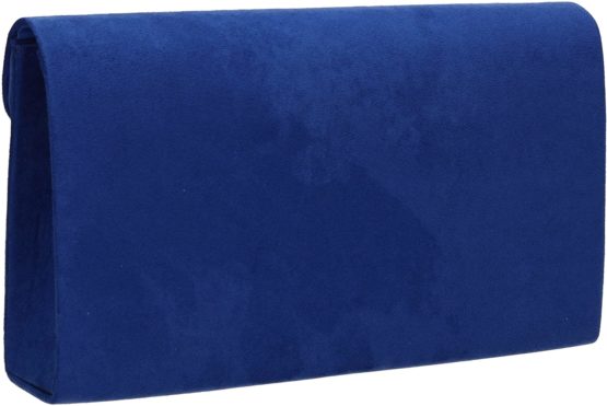 SwankySwans Women's Oscar Envelope Suede Velvet Party Prom Clutch Bag Clutch - Image 4