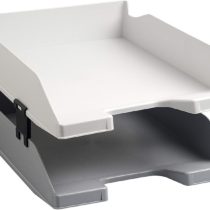 Exacompta Office Letter Tray Distance Spacers - Black, Pack of 4