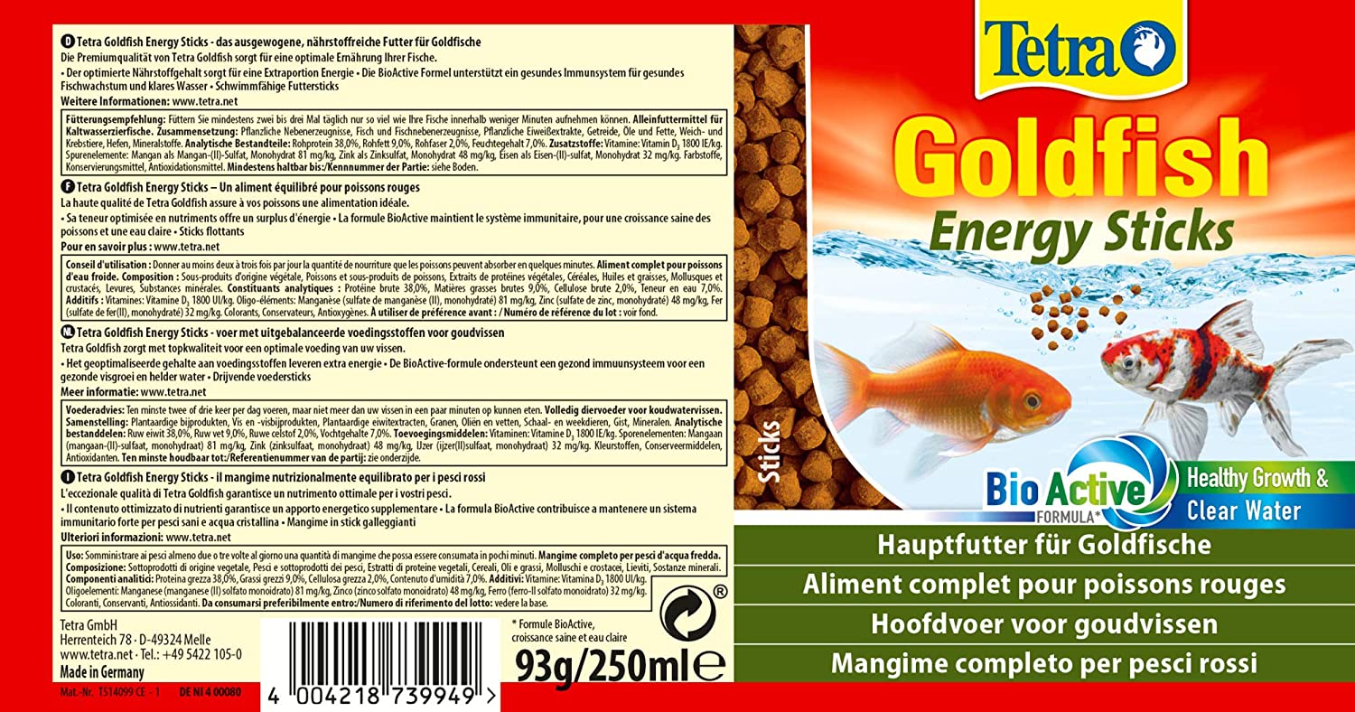 Tetra Goldfish Energy,250 ml, 93 g (Pack of 1) - Image 2