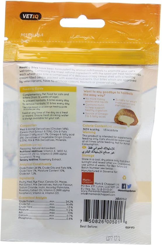 Mark & ​​Chappell Functional Snacks for Cats - Remedy for hairballs - Image 2